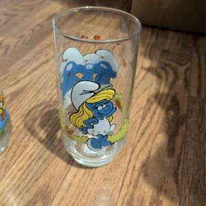 Smurfette Character Glass Tumbler